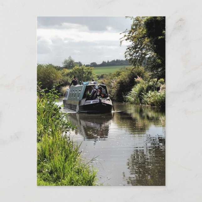 CARTÃO POSTAL CANAL NARROWBOAT (Frente)