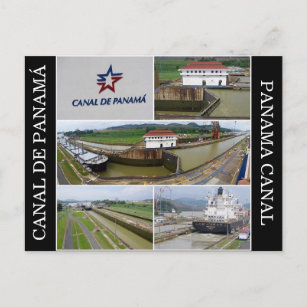 Cartão Postal canal panamá