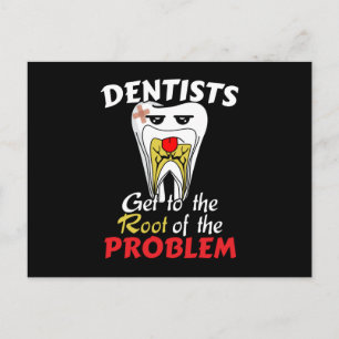 Cartão Postal Canal Radicular do Dentista - Pun de Cavidade Dent