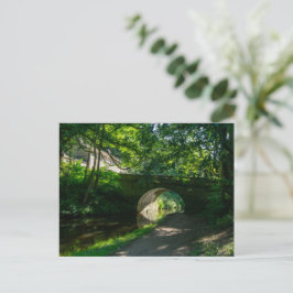 Cartão Postal Canal Rochdale, Ponte Sowerby