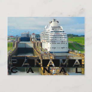 Cartão Postal Canal Souvenir do Panamá