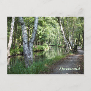 Cartão Postal Canal Spreewald