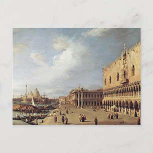 Cartão Postal Canaletto - Visão do Palácio Ducal