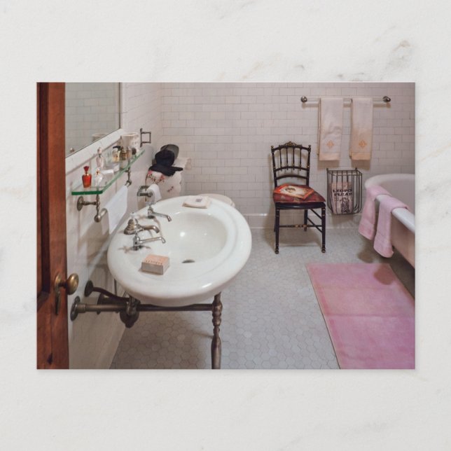 Cartão Postal Canalizador - O Banheiro (Frente)