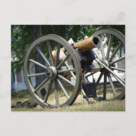 CARTÃO POSTAL CANÃO DE GUERRA CIVIL