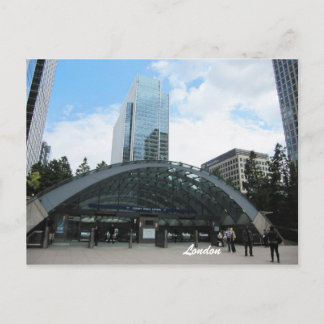 Cartão Postal Canary Wharf, London Postcard
