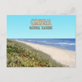 Cartão Postal Canaveral National Seashore Florida