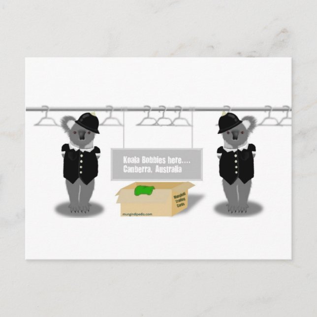 Cartão Postal canberra (Frente)