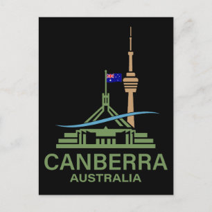 Cartão Postal Canberra Austrália