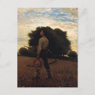Cartão Postal Canção da Cotovia de Winslow Homer