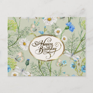 Cartão Postal Canção de Aniversário de Salomão 2:1 Versículo da 