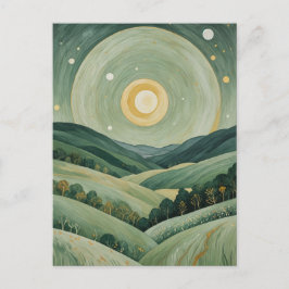 Cartão Postal Canção de Embalar Lunar