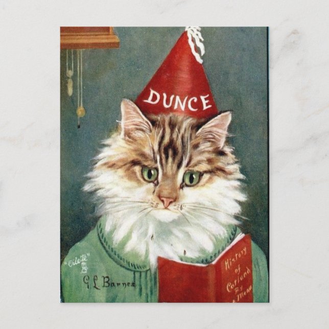 Cartão Postal Cancelamento de chat (Frente)