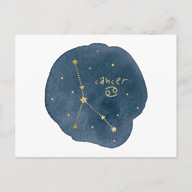 Cartão Postal Cancer (Frente)