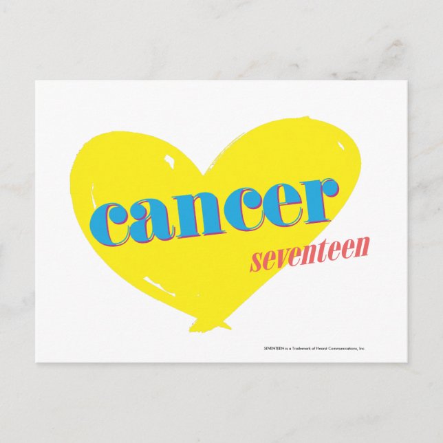 Cartão Postal Cancer 3 (Frente)