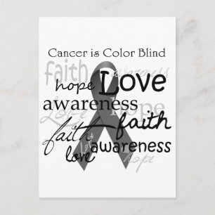 Cartão Postal Cancer é Color BLind