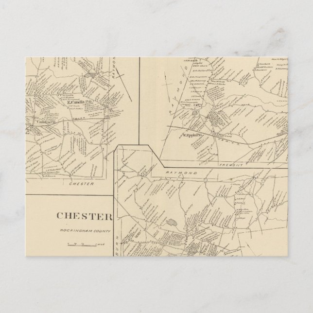 Cartão Postal Cândia, Epping (Frente)