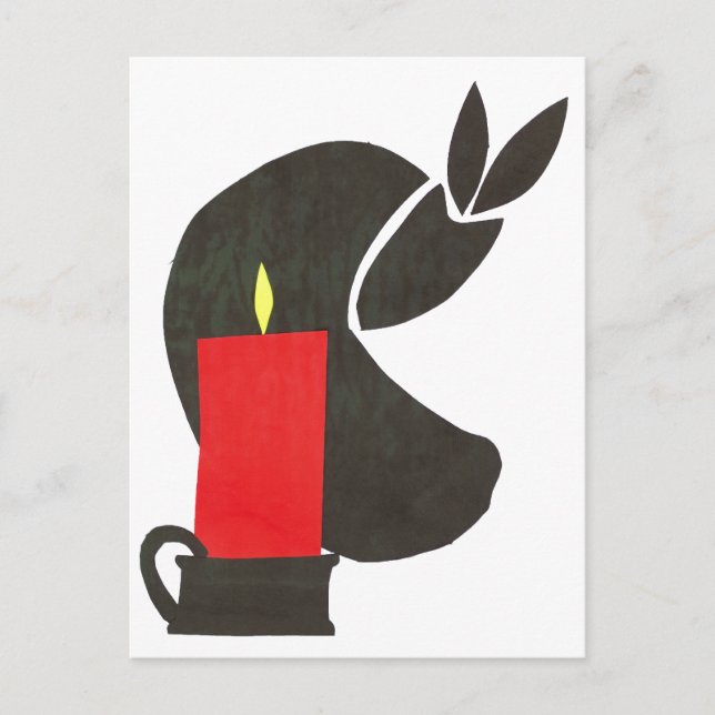 Cartão Postal candle-1 (Frente)