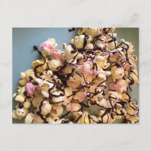 Cartão Postal Candy Popcorn