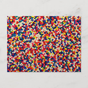 Cartão Postal Candy Sprinkles