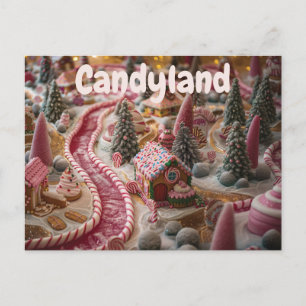 Cartão Postal Candyland
