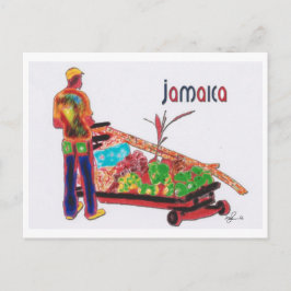 Cartão Postal Cane Man Jamaica