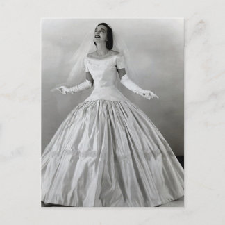 Cartão Postal Canecas de Fotografia da Noiva Antiga Adorável, Pr