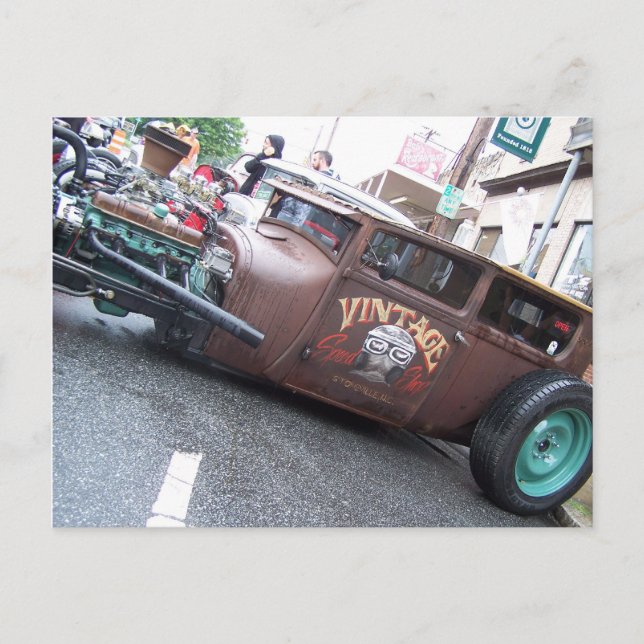 Cartão Postal canela (Frente)