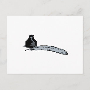 Cartão Postal Caneta e tinta