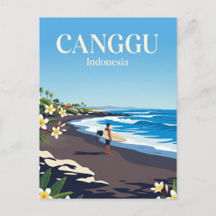 Cartão Postal Canggu Indonésia