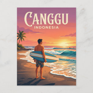 Cartão Postal Canggu Indonésia