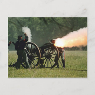Cartão Postal Canhão da guerra civil