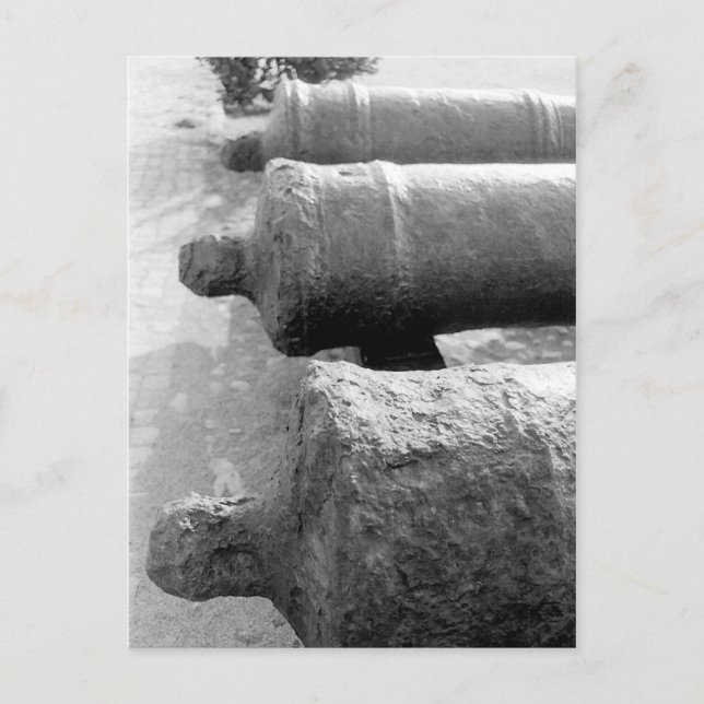 Cartão Postal Canhões (Frente)