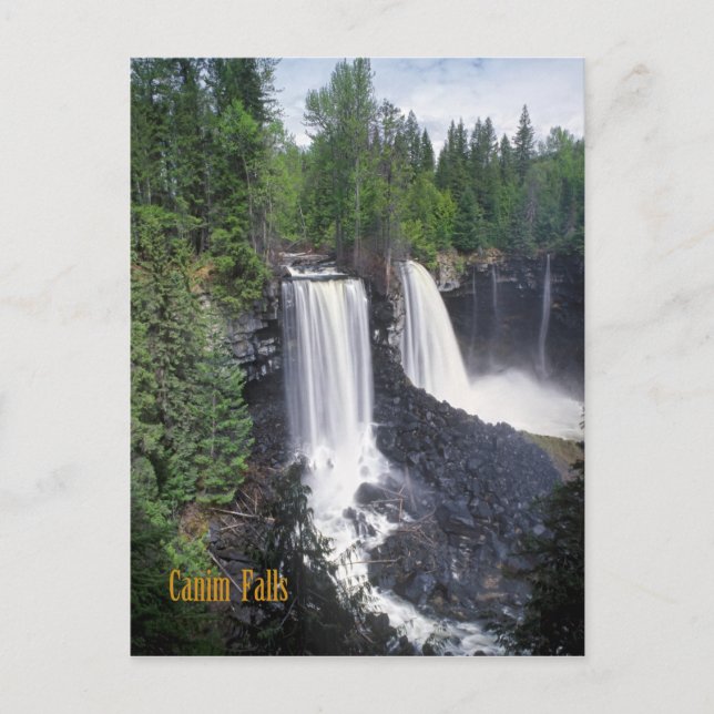 Cartão Postal Canim cai,BC,Canadá (Frente)