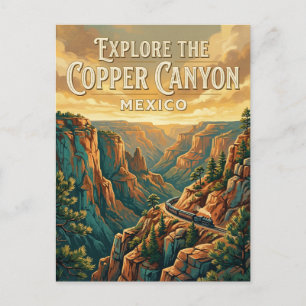 Cartão Postal Cânion de Cobre