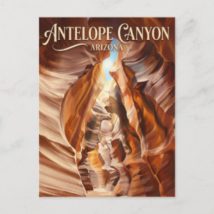 Cartão Postal Cânion do Antílope Arizona