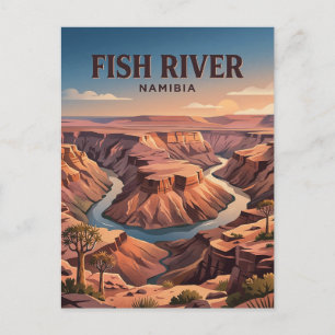 Cartão Postal Cânion do Rio Fish, Ai-Ais, ǁKaras