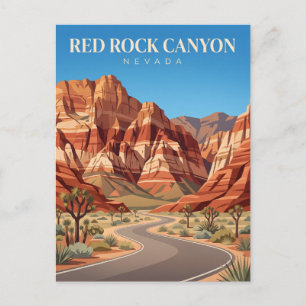 Cartão Postal Cânion Red Rock Nevada