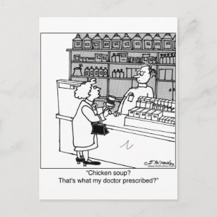 Cartão Postal Canja é Minha Receita?