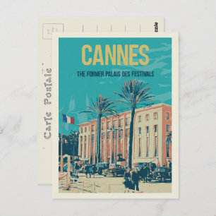 Cartão Postal Cannes Cote d'Azur France, Palais des Festivais