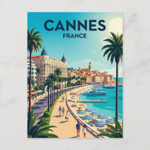 Cartão Postal Cannes França