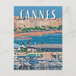 Cartão Postal Cannes Photo Vintage