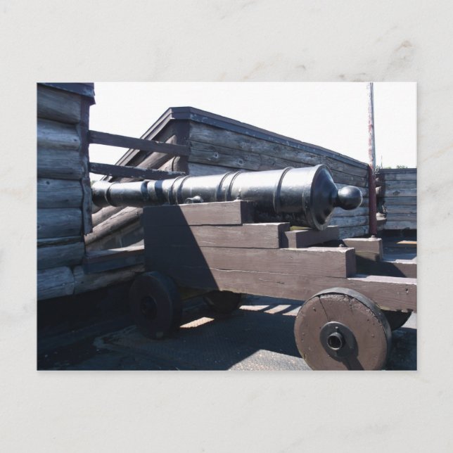 Cartão Postal Cannon Antigo (Frente)