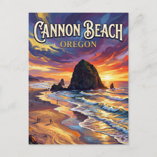 Cartão Postal Cannon Beach Oregon