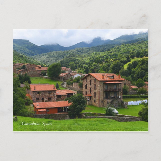 Cartão Postal Cantabria-Espanha (Frente)