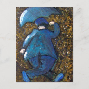 CARTÃO POSTAL CANTANDO NA CHUVA