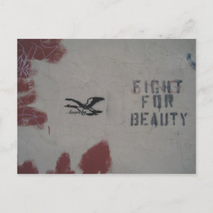 Cartão Postal Cantando por Beleza