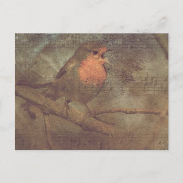 Cartão Postal Cante Uma Música (Frente)