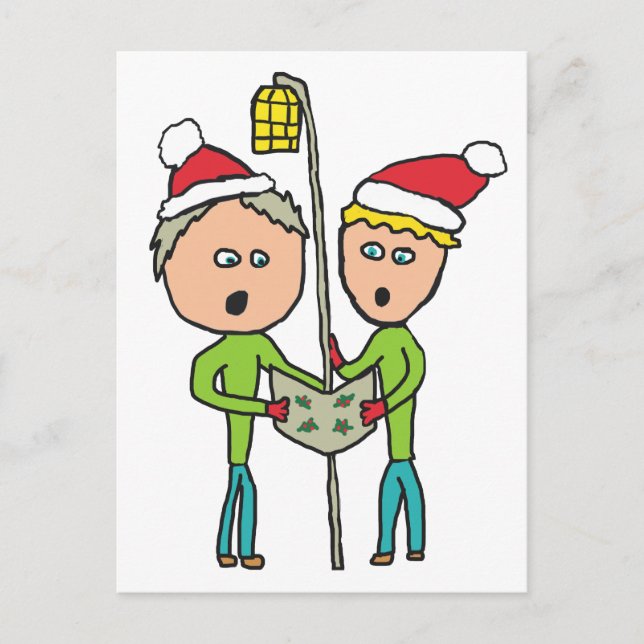 Cartão Postal Canto de Natal (Frente)