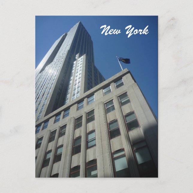 Cartão Postal canto do estado do império (Frente)